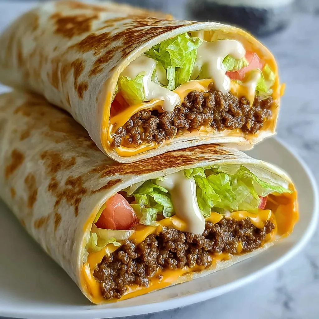 Homemade Big Mac Wraps Recipe | Easy &amp; Delicious Copycat Big Mac Wraps
