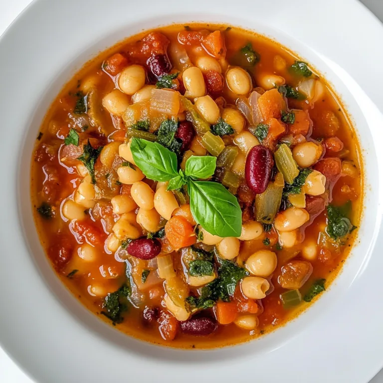 Hearty Minestrone e Fagioli Soup Recipe | Classic Italian Comfort Food
