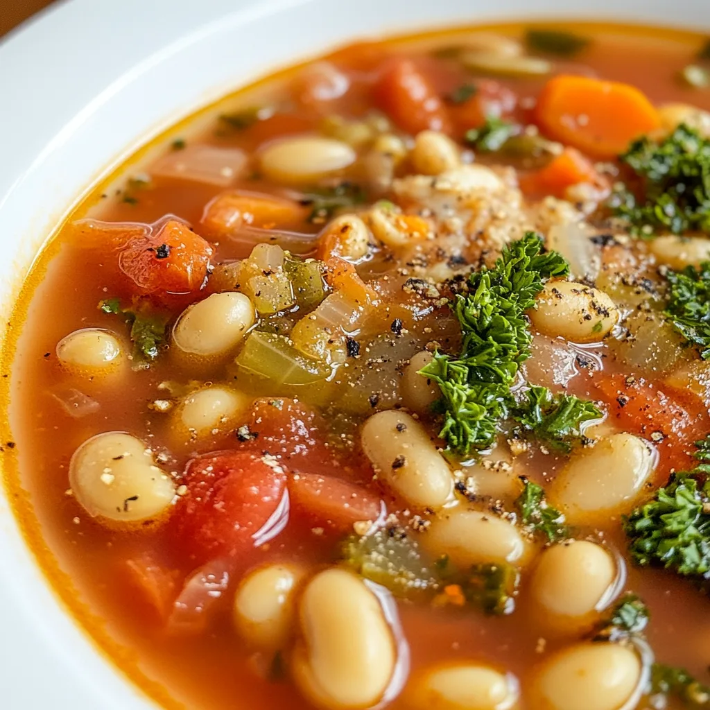 Hearty Minestrone e Fagioli Soup Recipe | Classic Italian Comfort Food