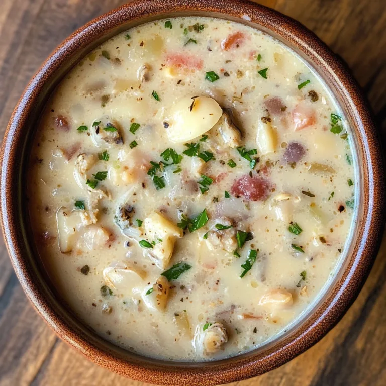 Authentic New England Clam Chowder Recipe | Creamy & Delicious Classic Soup