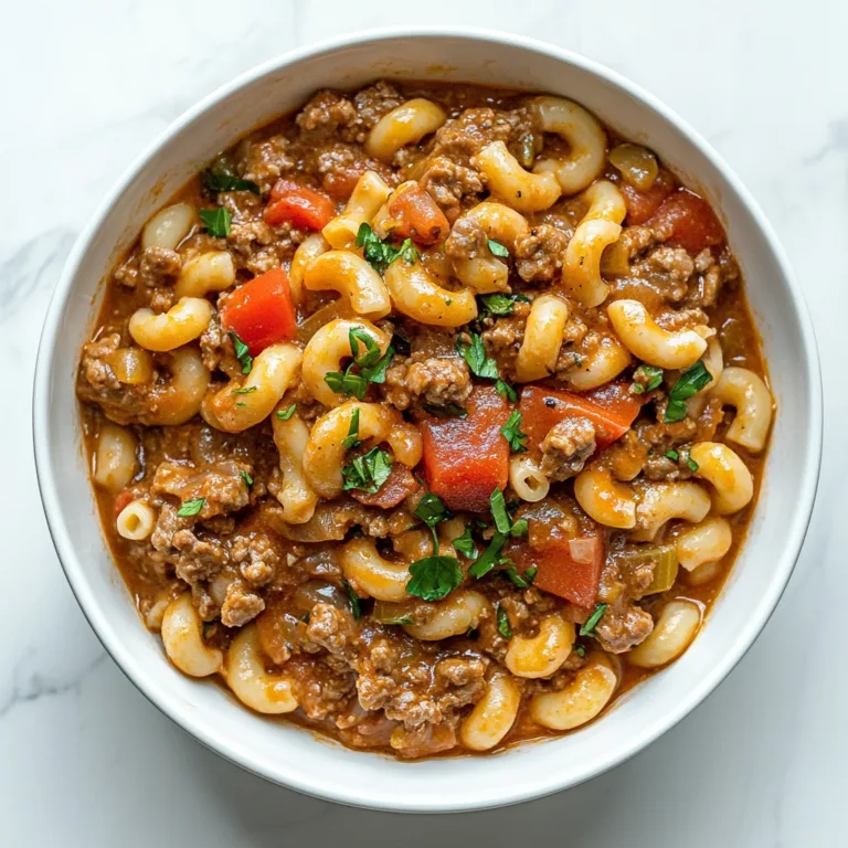 Easy One-Pot American Goulash Recipe | Quick & Delicious Meal