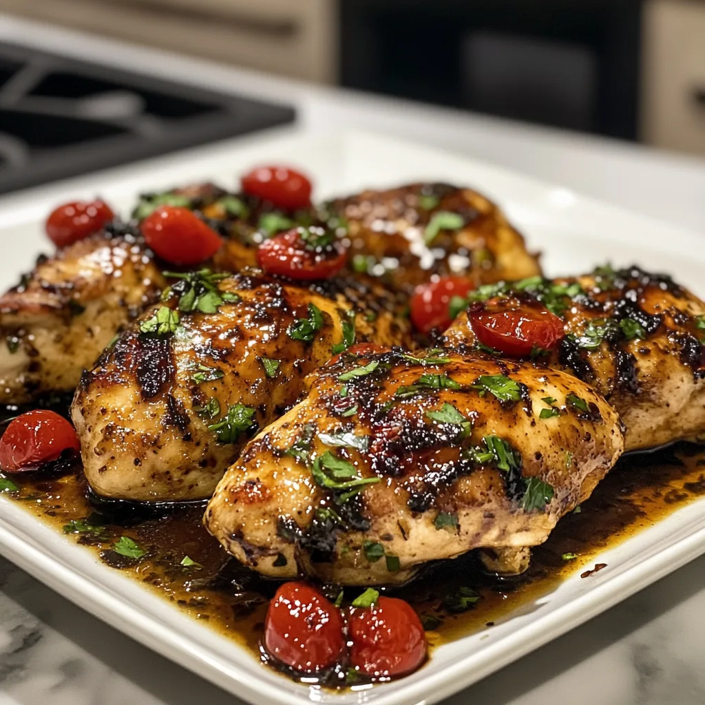 One-Pan Balsamic Chicken Recipe | Easy &amp; Flavorful Dinner Idea