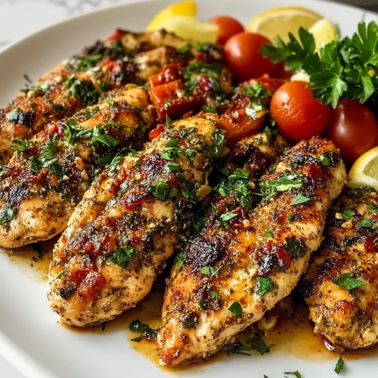 Quick Mediterranean Chicken Tenders Recipe | Easy &amp; Flavorful Meal