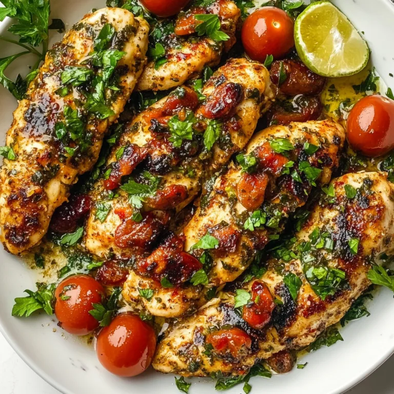 Quick Mediterranean Chicken Tenders Recipe | Easy & Flavorful Meal