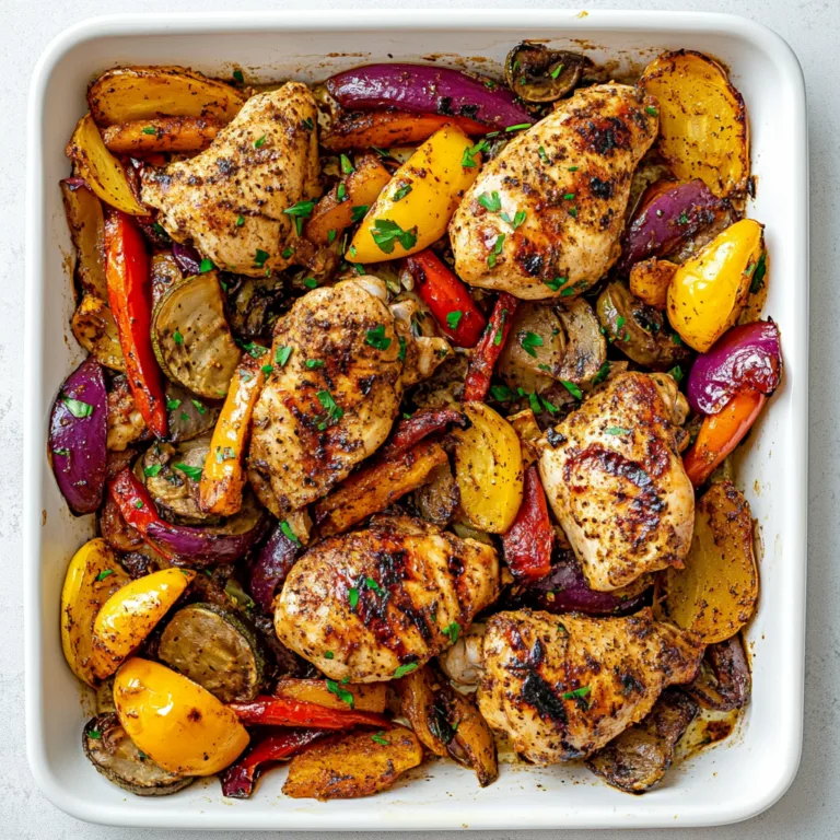 Sheet Pan Fajita Chicken with Charred Vegetables | Easy One-Pan Dinner Recipe