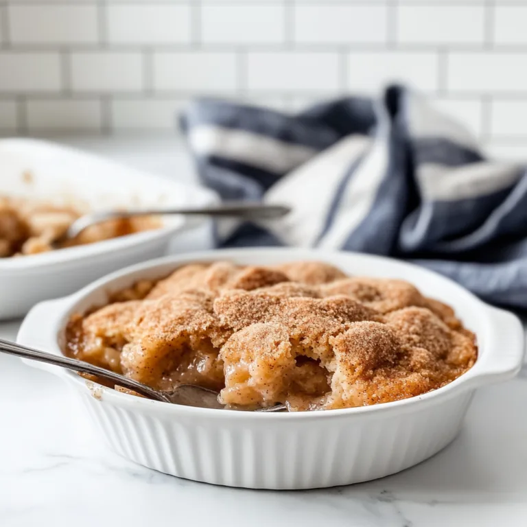 Delicious Snickerdoodle Cobbler Recipe – Easy &amp; Chewy Dessert Delight