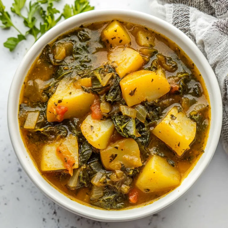 Hearty Southern Collard Green Potato Stew Recipe | Classic Comfort Food