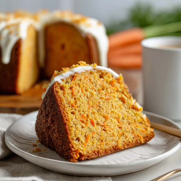 Delicious Carrot Pound Cake Recipe | Moist & Flavorful Homemade Cake