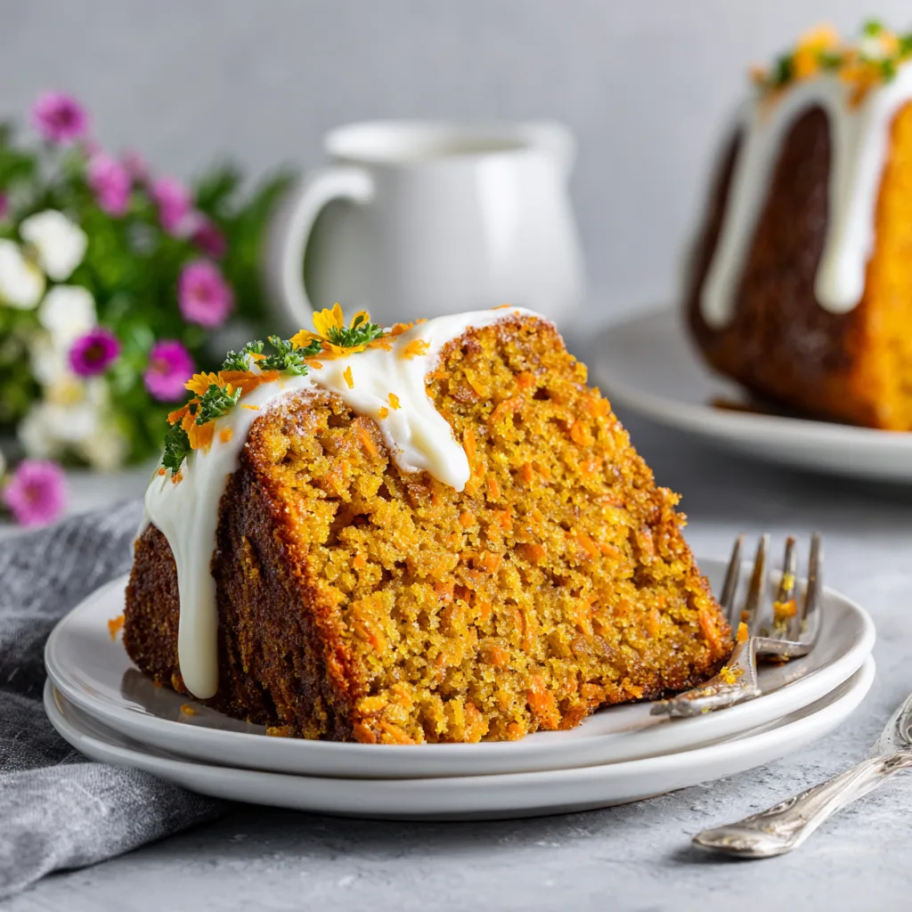 Delicious Carrot Pound Cake Recipe | Moist &amp; Flavorful Homemade Cake