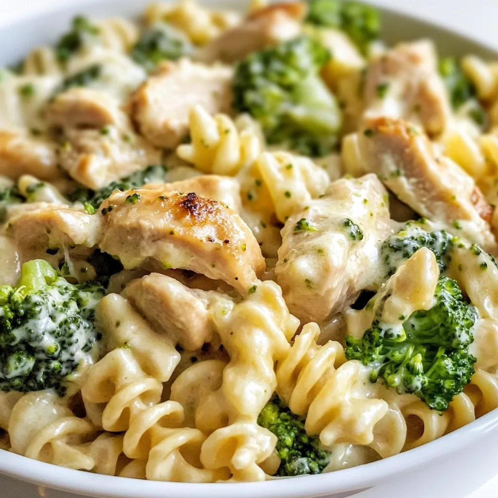 Creamy Rotisserie Chicken Broccoli Pasta Recipe | Easy &amp; Delicious Meal