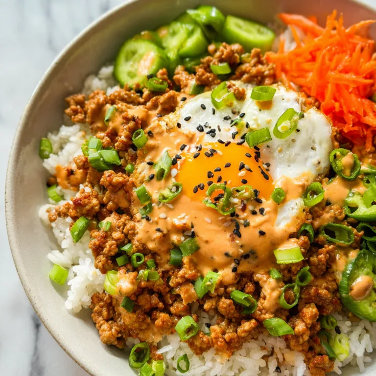 Quick and Easy 20-Minute Ground Turkey Bang Bang Rice Recipe