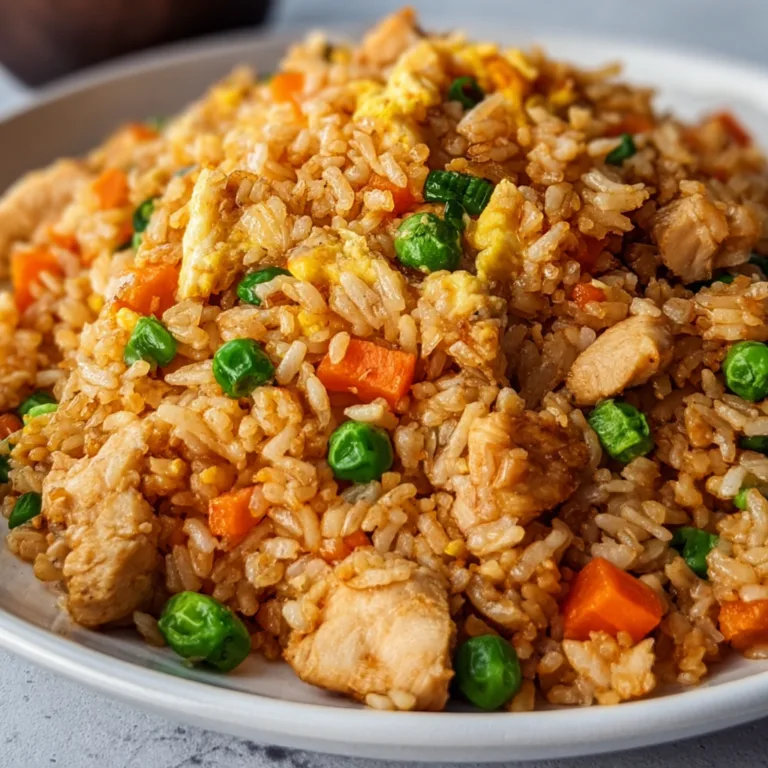 Easy 30-Minute Chicken Fried Rice Recipe | Quick &amp; Delicious Meal