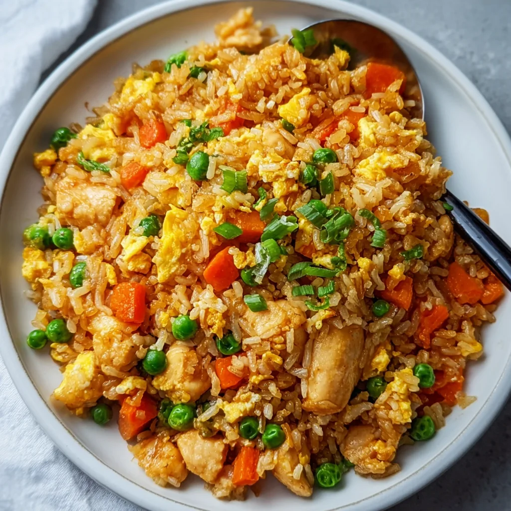 30-Minute Chicken Fried Rice