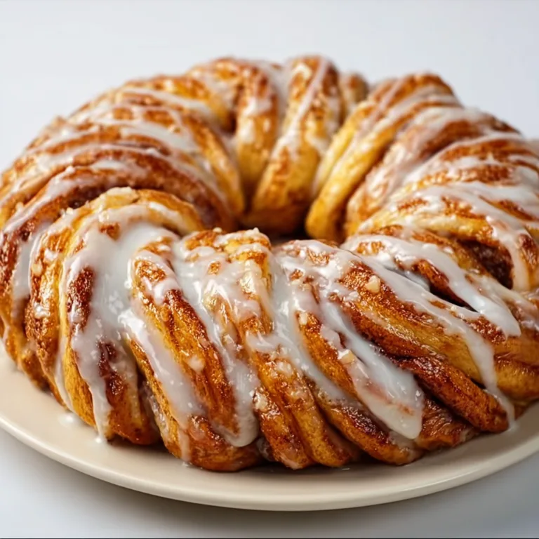 Delicious Apple Cinnamon Kringle with Vanilla Glaze – Perfect Dessert Recipe