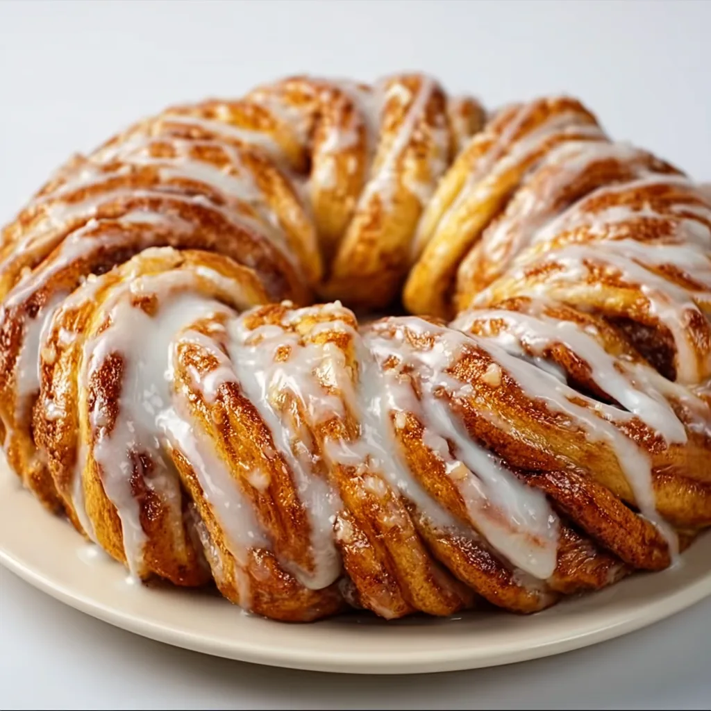 Delicious Apple Cinnamon Kringle with Vanilla Glaze – Perfect Dessert Recipe
