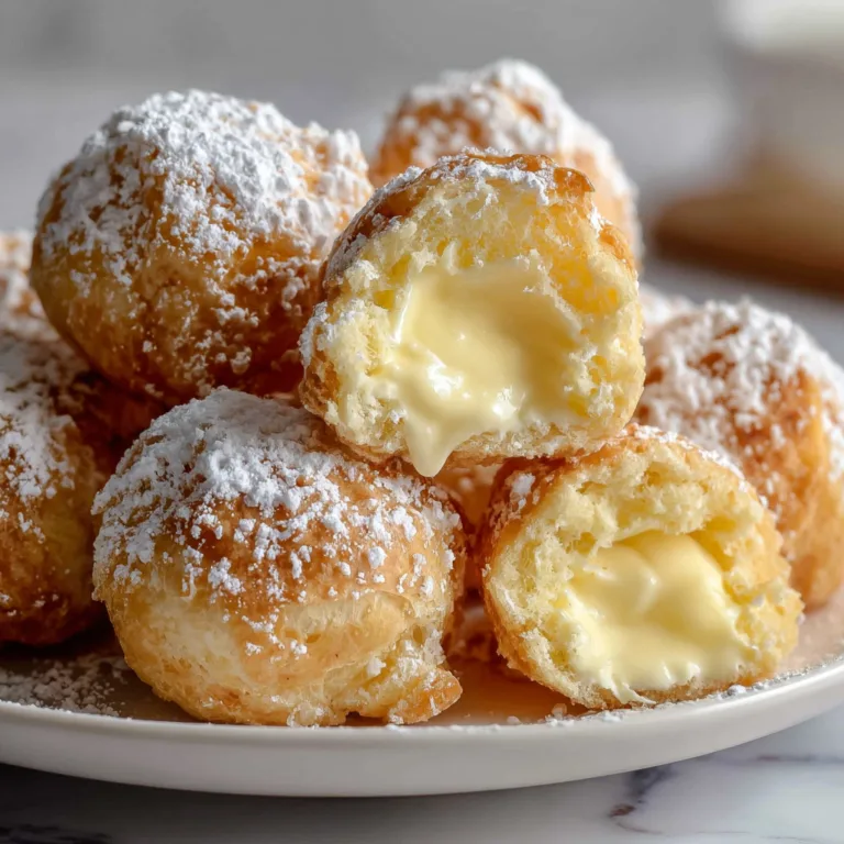 Authentic Vanilla Custard Cannoncini Bites | Delicious Italian Pastry Treats