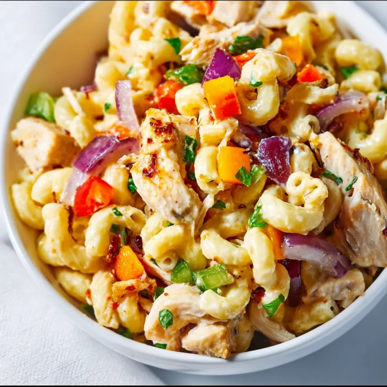 Delicious BBQ Chicken Pasta Salad Recipe | Easy & Flavorful Meal