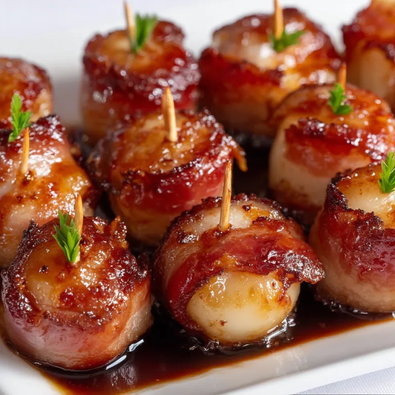 Crispy Bacon Wrapped Water Chestnuts Recipe | Delicious Appetizer Idea