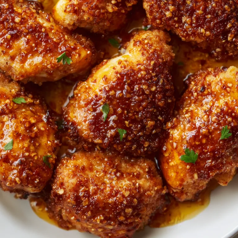 Baked Crunchy Hot Honey Chicken Recipe | Crispy Spicy Sweet Chicken