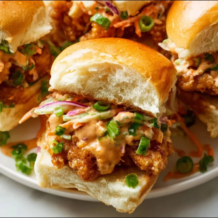Delicious Bang Bang Chicken Sliders Recipe | Spicy & Easy to Make