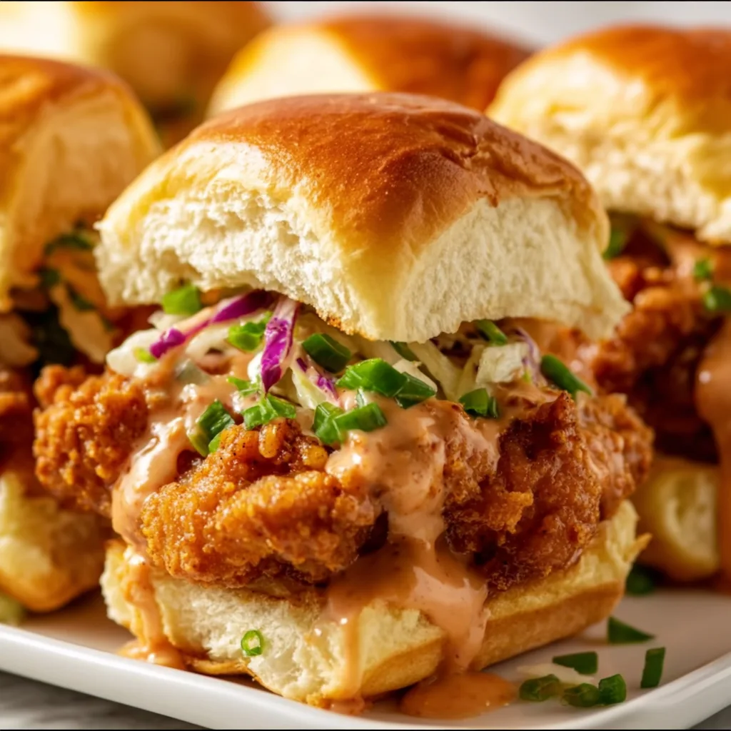 Delicious Bang Bang Chicken Sliders Recipe | Spicy &amp; Easy to Make