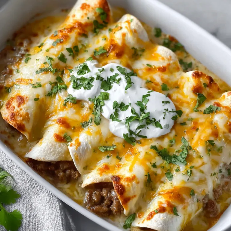 Delicious Breakfast Sausage Gravy Enchiladas Recipe | Easy & Flavorful Morning Meal