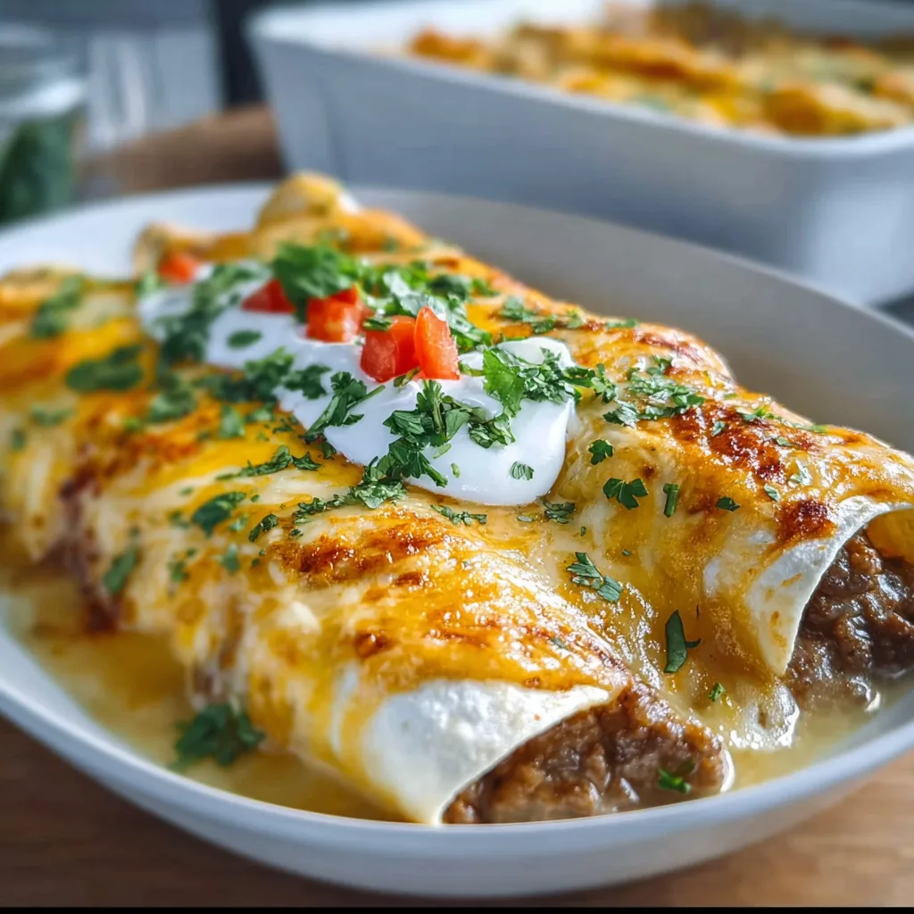 Delicious Breakfast Sausage Gravy Enchiladas Recipe | Easy &amp; Flavorful Morning Meal