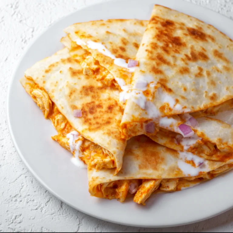 Buffalo Chicken Quesadilla Recipe | Spicy & Cheesy Deliciousness