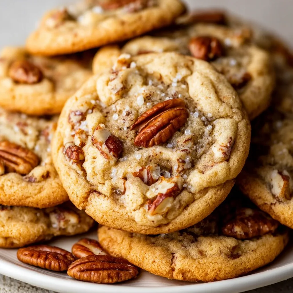 Delicious Butter Pecan Cookies Recipe | Easy Homemade Butter Pecan Cookies
