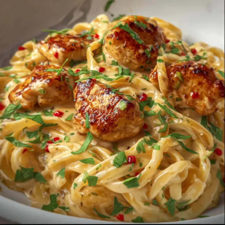 Creamy Cajun Chicken Alfredo Recipe | Spicy &amp; Delicious Pasta Dish