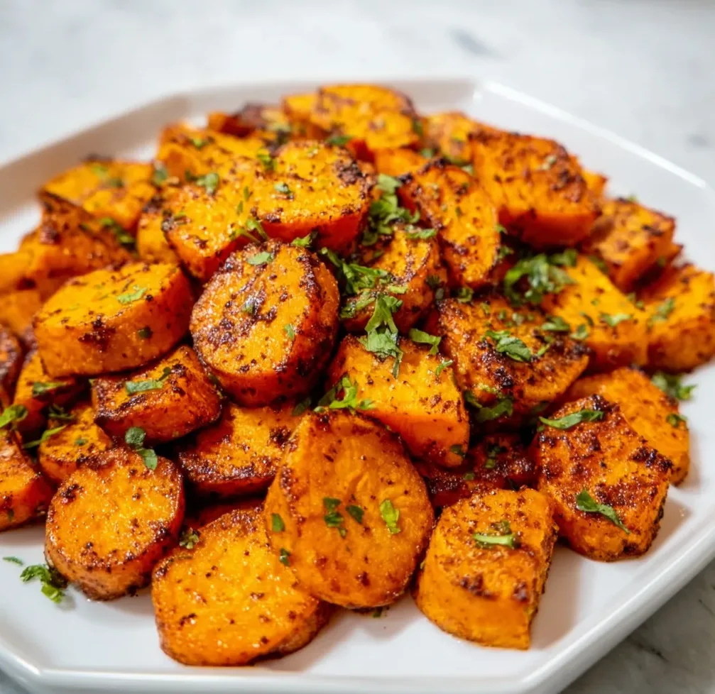 Delicious Cajun Roasted Sweet Potatoes Recipe – Spicy & Easy Side Dish