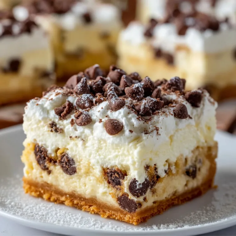 Delicious Cannoli Cheesecake Bars Recipe | Creamy &amp; Easy Dessert