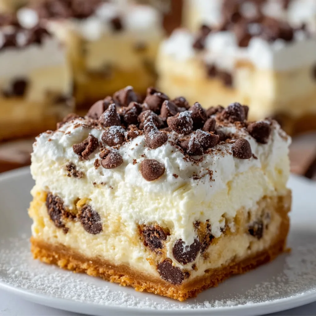 Delicious Cannoli Cheesecake Bars Recipe | Creamy &amp; Easy Dessert