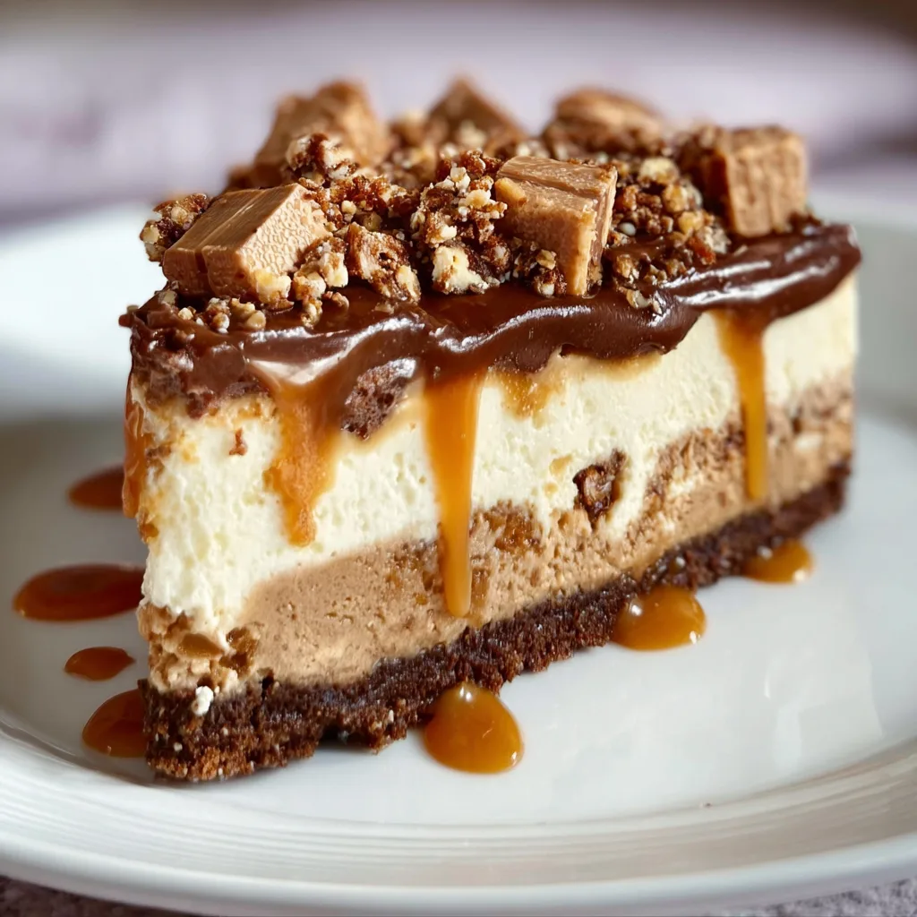 Decadent Caramel Toffee Crunch Cheesecake Recipe | Irresistible Dessert Delight