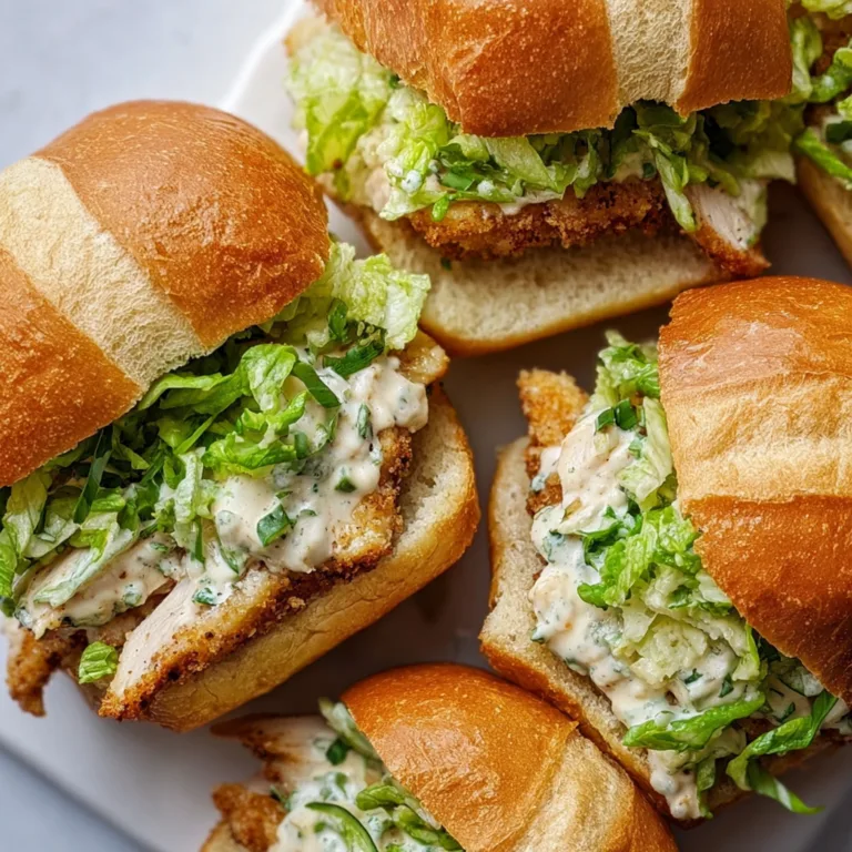 Delicious Chicken Caesar Sandwiches Recipe | Easy & Healthy Lunch Ideas