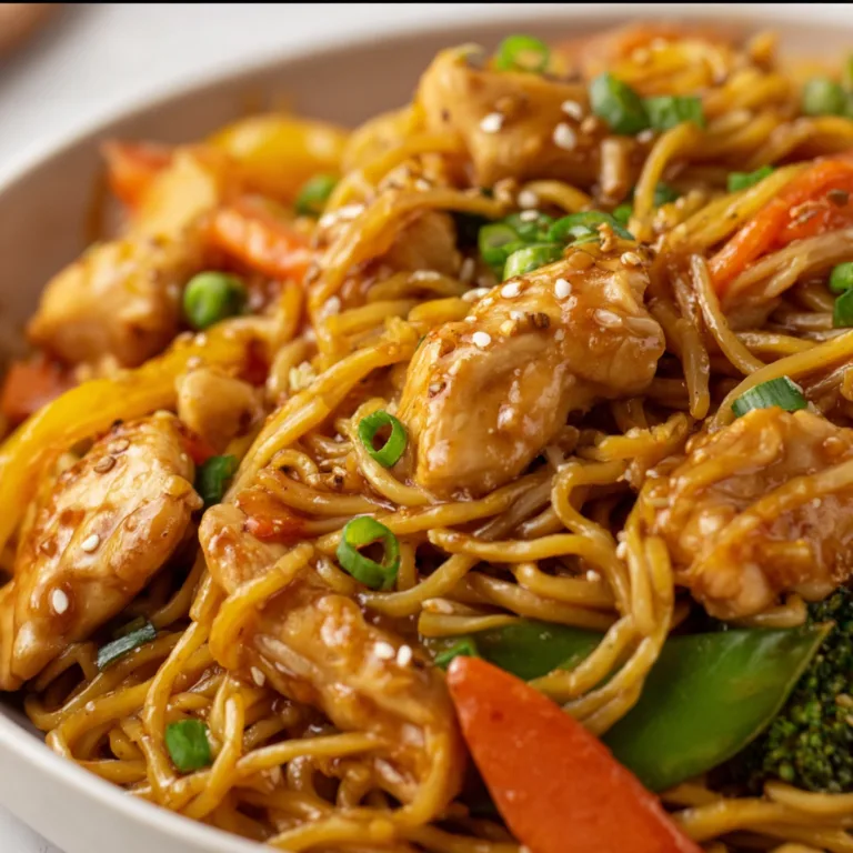 Delicious Chicken Lo Mein Recipe | Easy Homemade Chicken Lo Mein