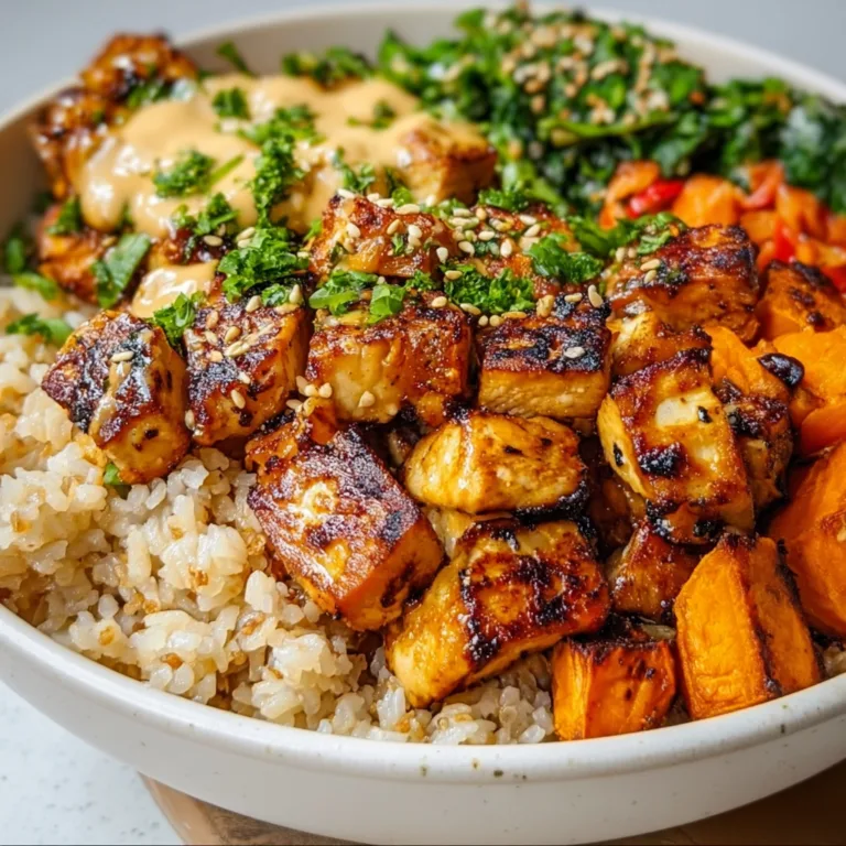 Healthy Chicken &amp; Sweet Potato Rice Bowl Recipe | Easy &amp; Nutritious Meal