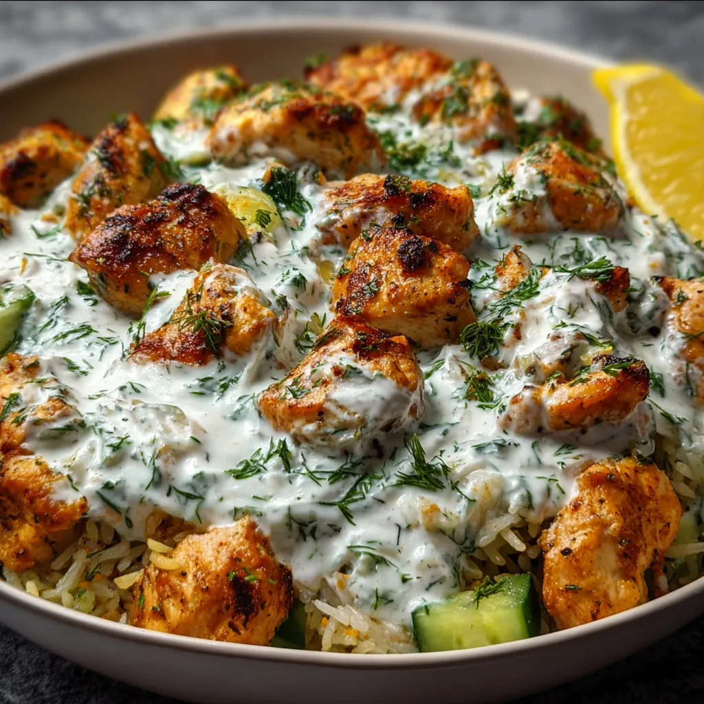Chicken Tzatziki Rice