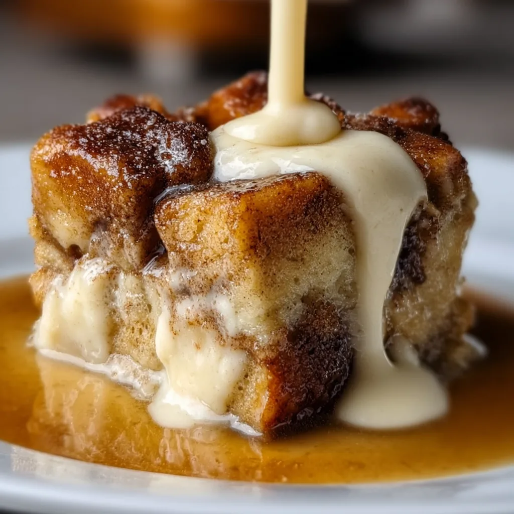 Delicious Cinnamon Bread Pudding Recipe | Easy &amp; Creamy Dessert