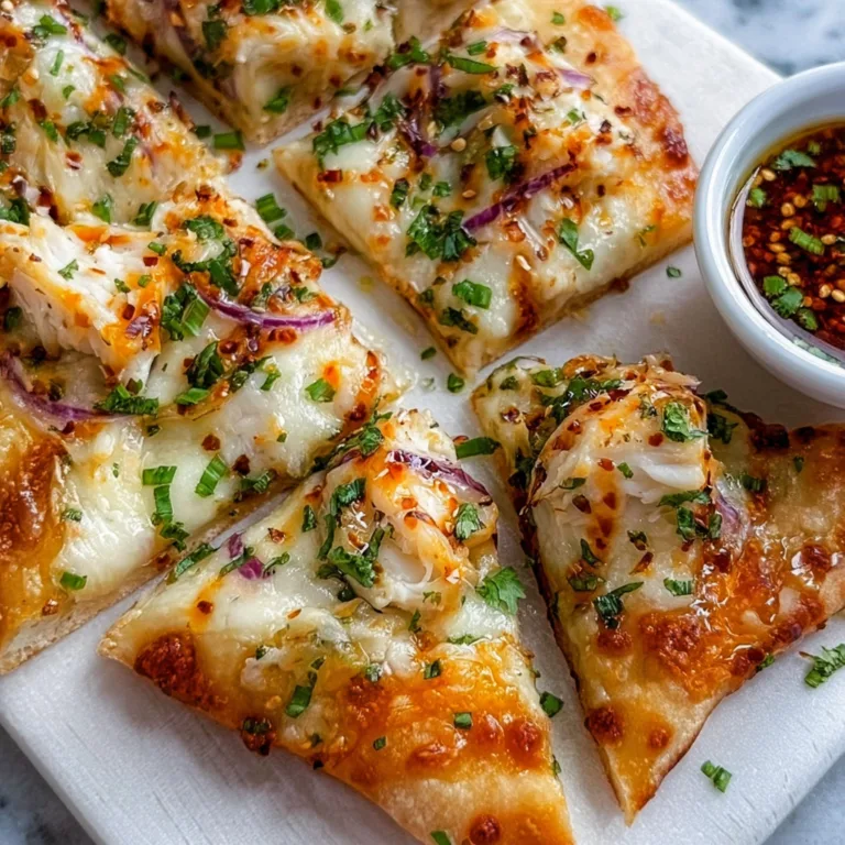 Delicious Crab Rangoon Pizza Recipe | Crispy Crab Rangoon Pizza Delight