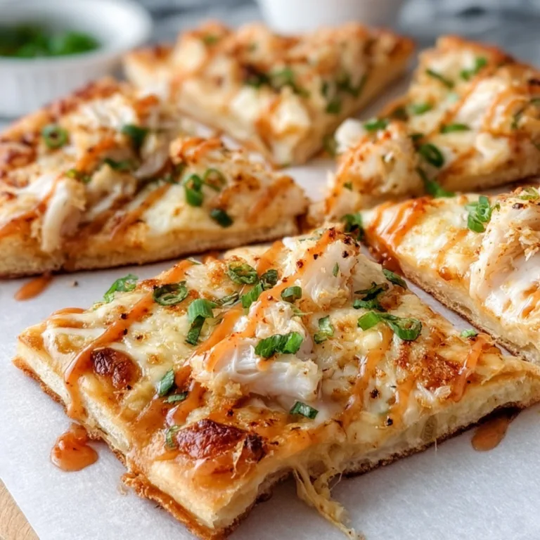 Delicious Crab Rangoon Pizza Recipe | Crispy Crab Rangoon Pizza Delight
