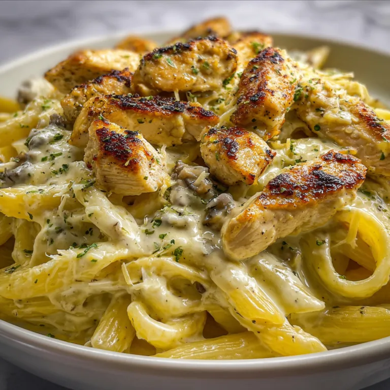 Creamy Garlic Parmesan Chicken Pasta Recipe | Easy &amp; Delicious Dinner Idea