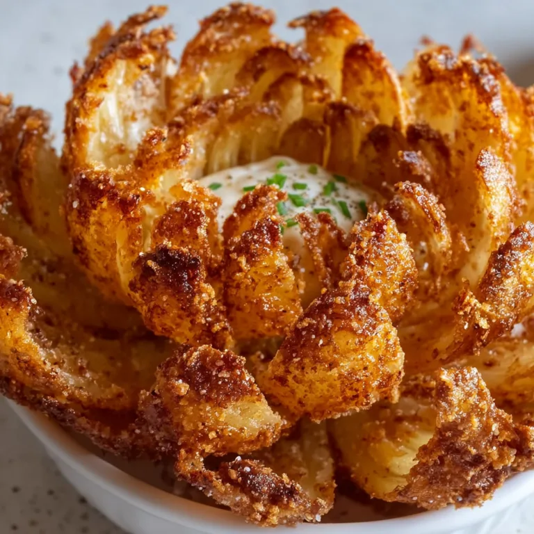 Crispy Air Fryer Blooming Onion Recipe | Easy & Delicious Appetizer