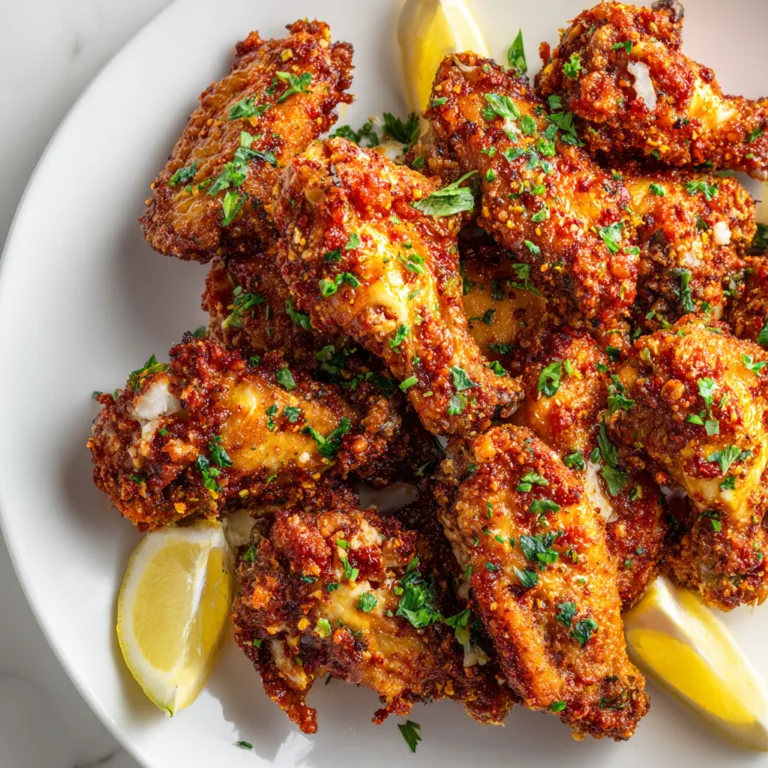 Crispy Baked Chicken Wings Recipe | Easy & Delicious Oven-Baked Wings