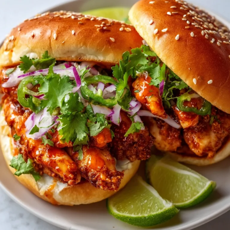Crispy Cilantro Lime Chicken Sandwiches | Quick & Delicious Recipe