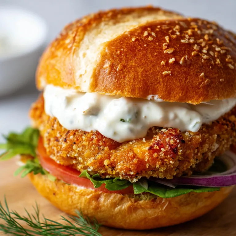 Crispy Dill Chicken Burger with Homemade Mayo | Easy & Delicious Recipe