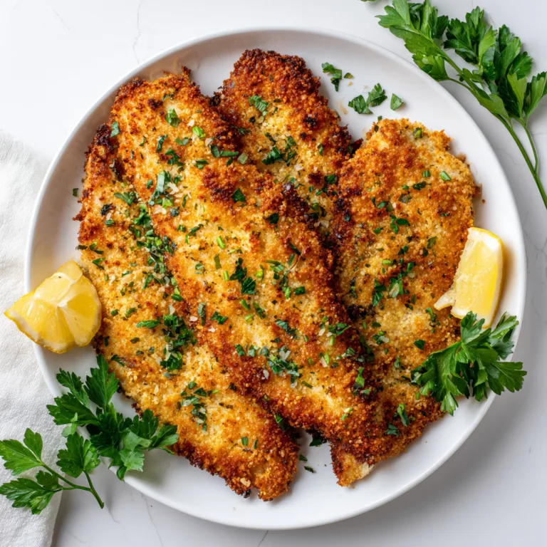 Crispy Parmesan Crusted Air Fryer Tilapia | Easy & Healthy Recipe