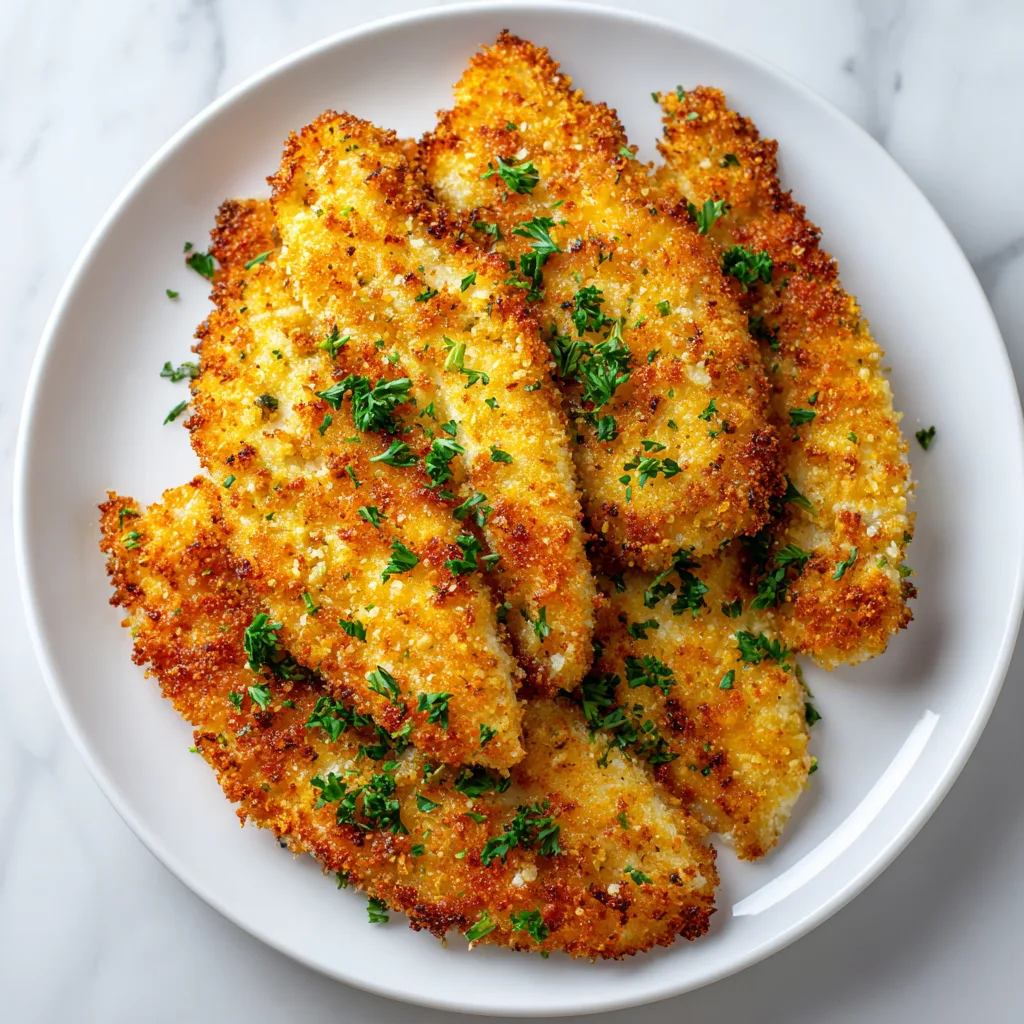 Crispy Parmesan Crusted Air Fryer Tilapia | Easy &amp; Healthy Recipe