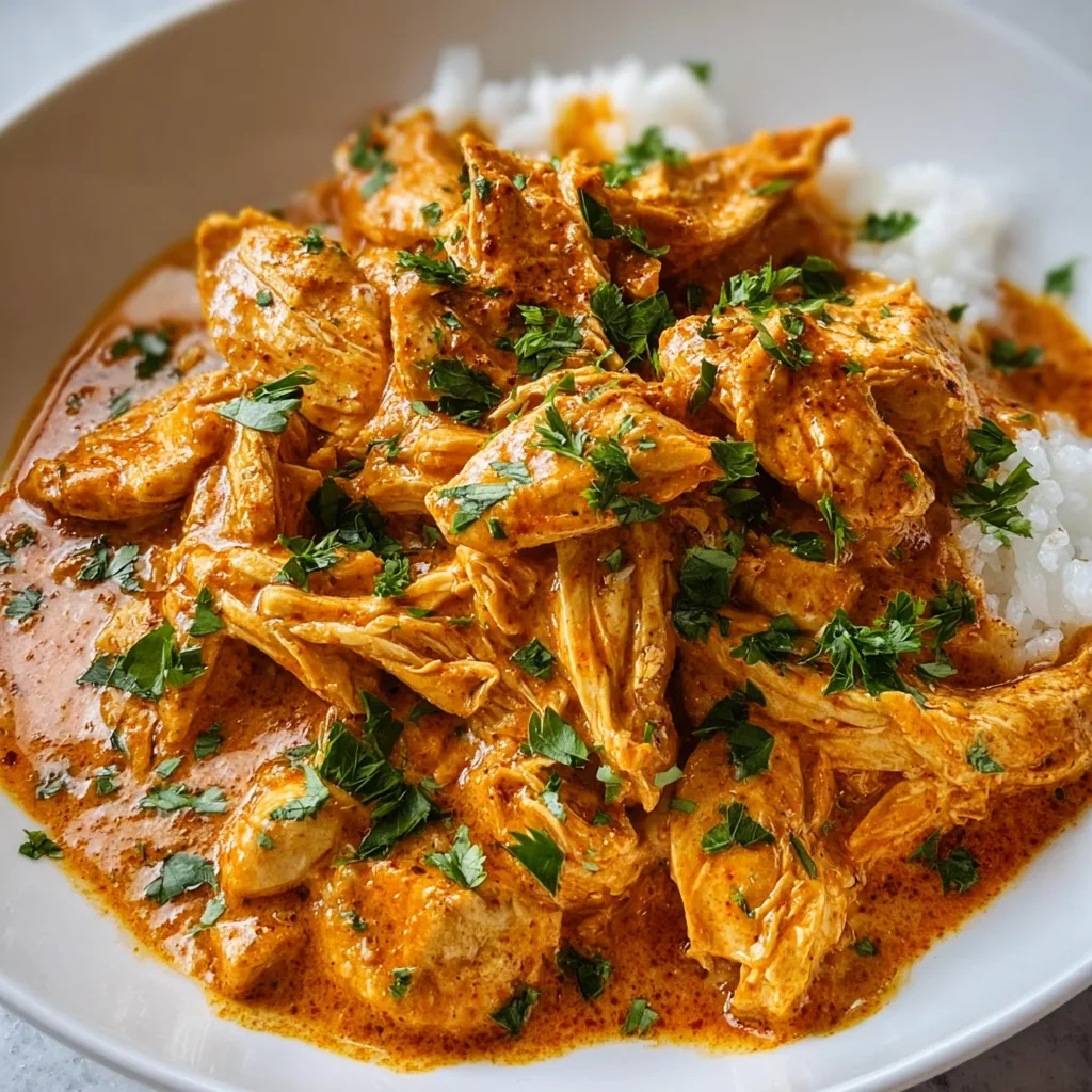 Crockpot Cajun Butter Chicken