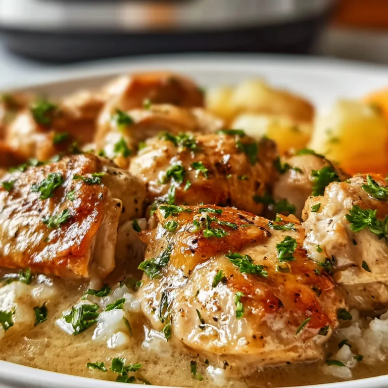 Crockpot No Peek Chicken Recipe | Easy Slow Cooker Chicken Meal